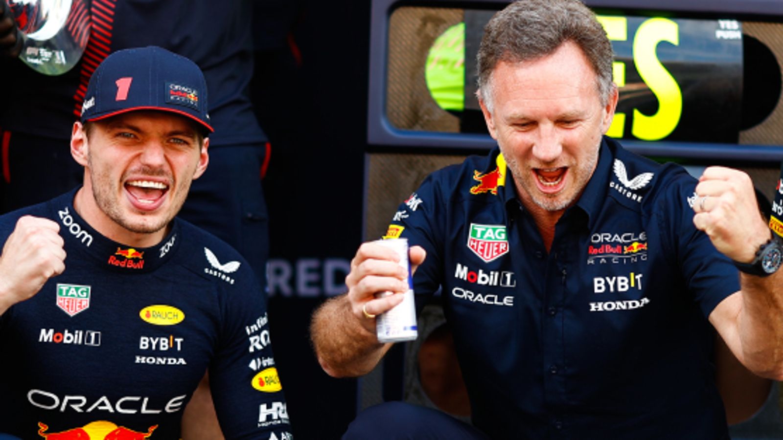 Christian Horner lauds Red Bull on 100th Formula 1 race win as Max Verstappen equals Ayrton Senna | F1 News