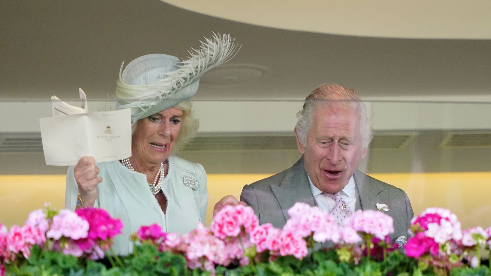King Charles III and Queen Camilla celebrate Royal Ascot success(01)