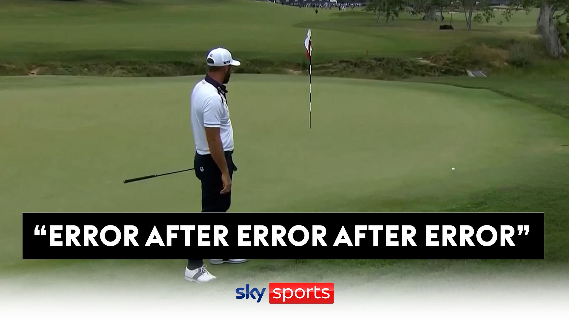 Johnson's disastrous quadruple-bogey at US Open