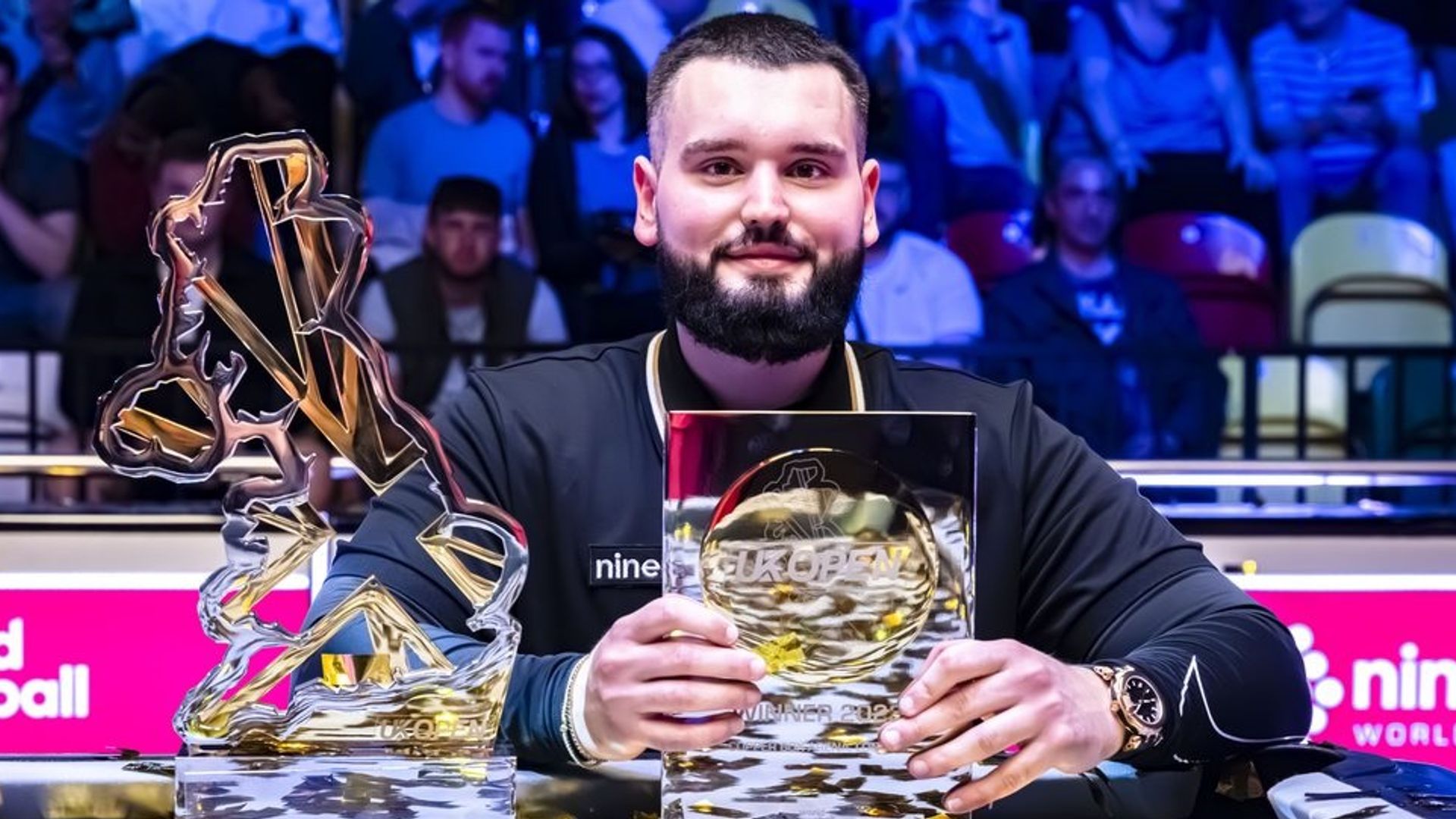 Kaci wins UK Open Pool Championship at Copper Box Arena
