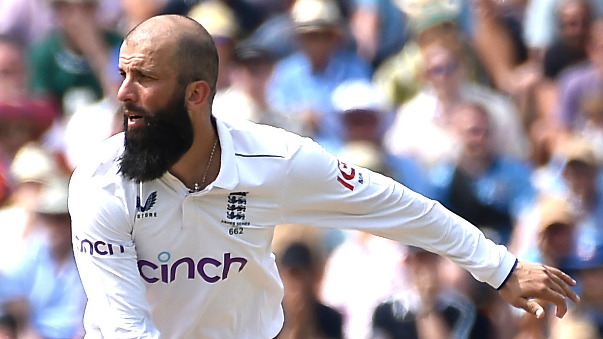 Moeen fined for applying spray to bowling hand in Ashes opener