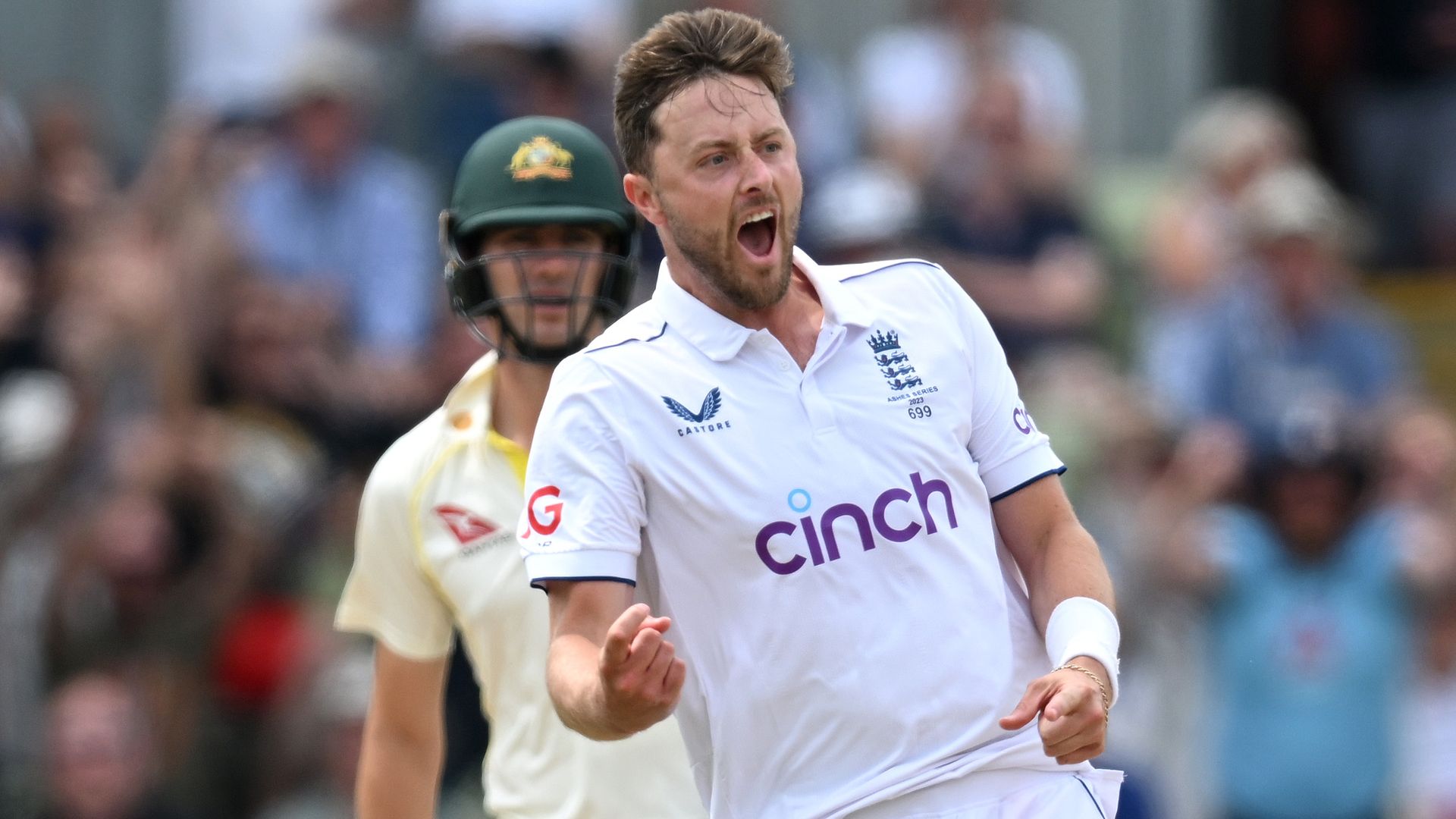 Robinson avoids punishment for Khawaja send-off in Ashes opener
