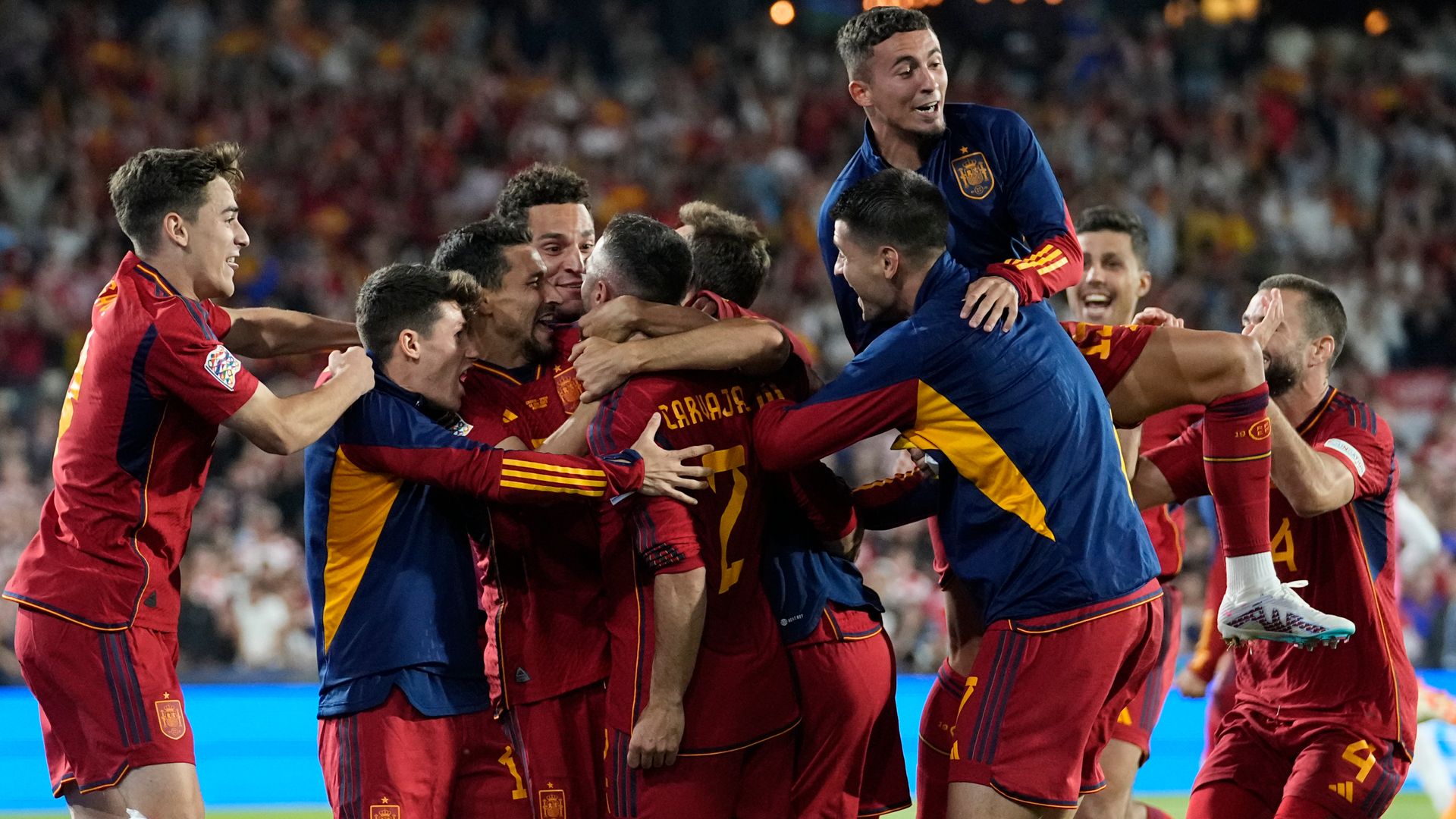 Spain beat Croatia on penalties to win Nations League
