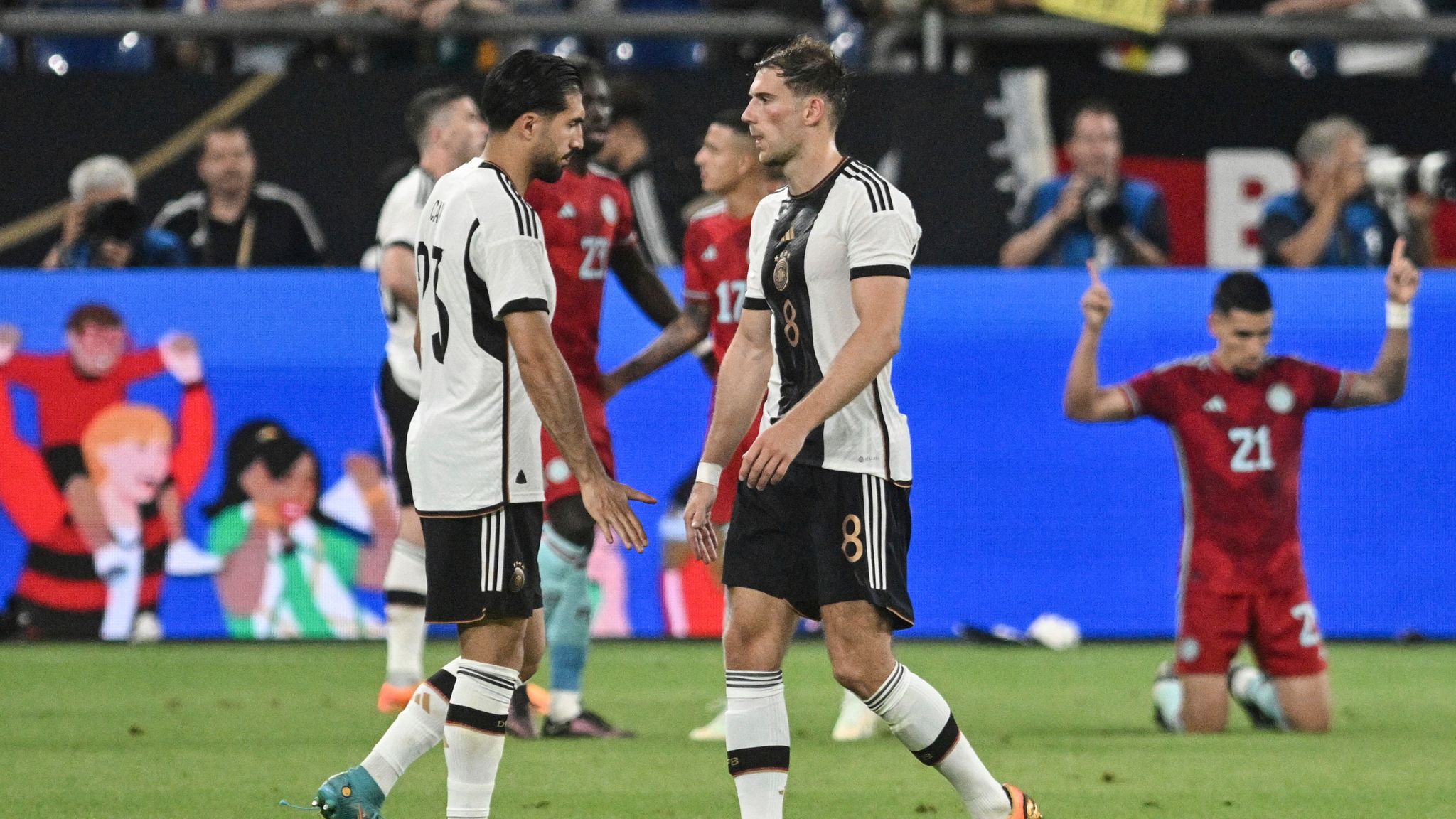 Germany in tailspin one year from Euro 2024 Booed off after Colombia