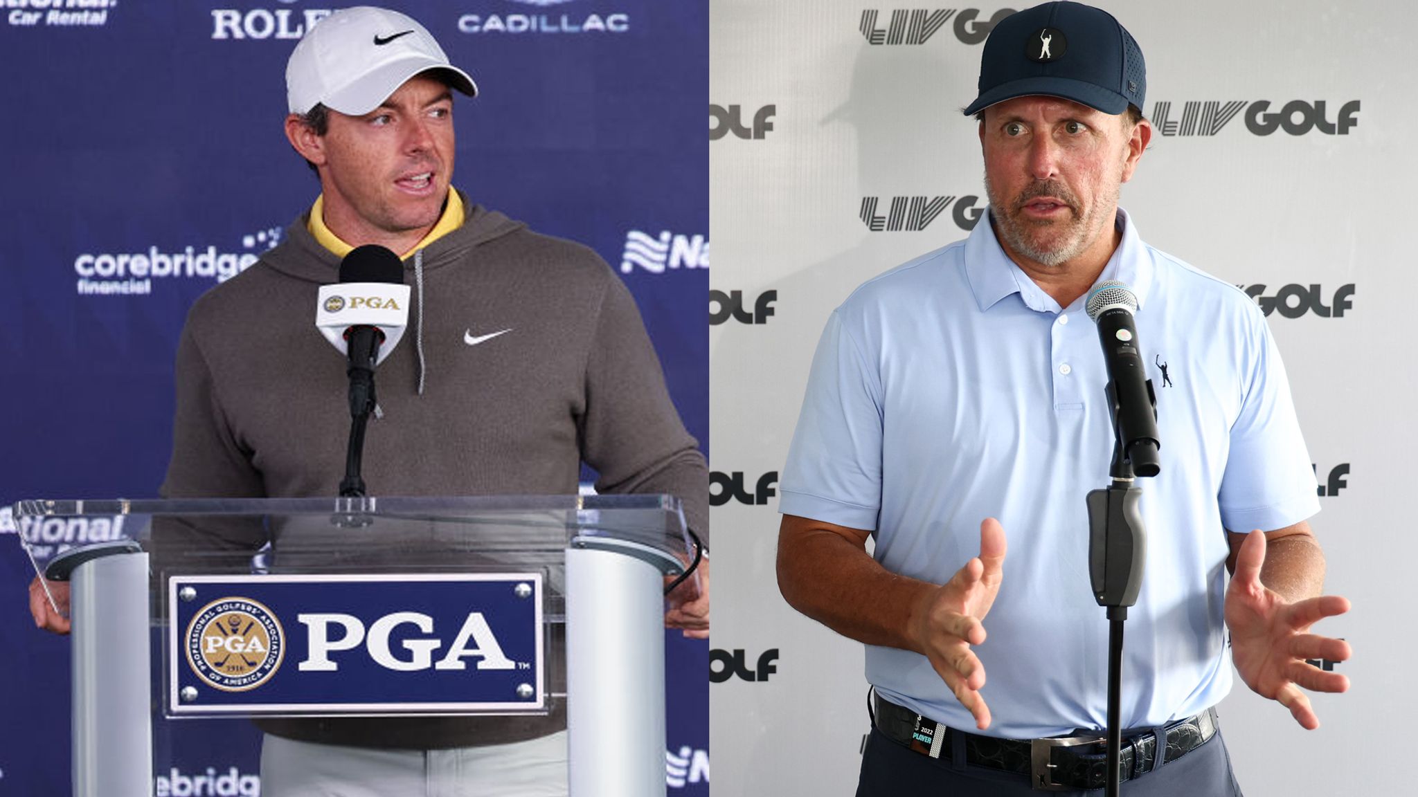 PGA Tour, LIV Golf and DP World Tour agree to make shock merger