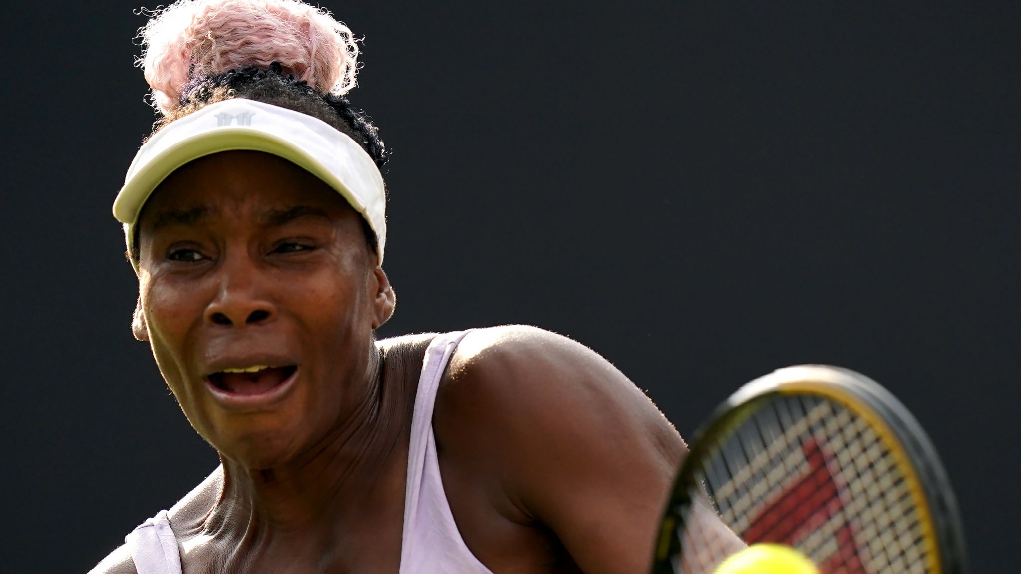 Venus Williams beaten by Jelena Ostapenko in second round of Rothesay