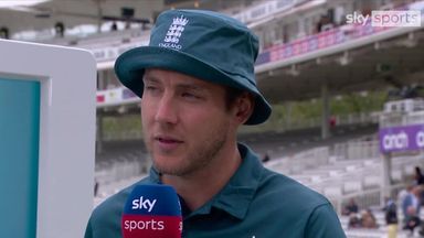 Broad explains why he has been working on out-swinger