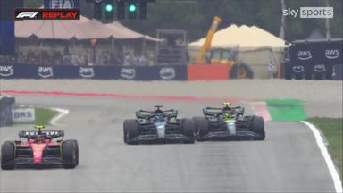 Hamilton and Russell collide in Q2!