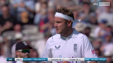 Broad's incredible five wickets against Ireland!