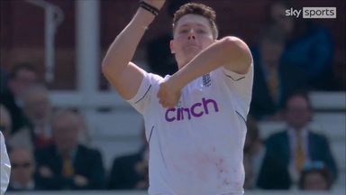 Potts claims second wicket to end day one against Ireland