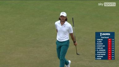 Fleetwood makes eagle to go eight under for the round!