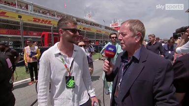 'He says you're going to Man Utd!' | Brundle corners Mount on his gridwalk!