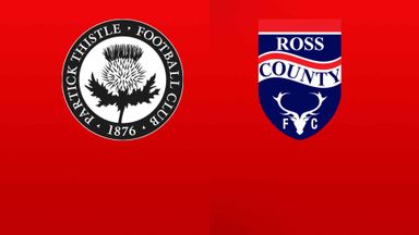 SPFL:Partick Thistle v Ross County