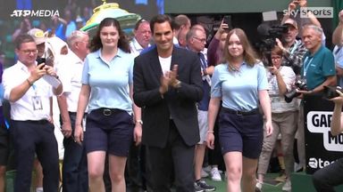 Federer honoured at Halle Open