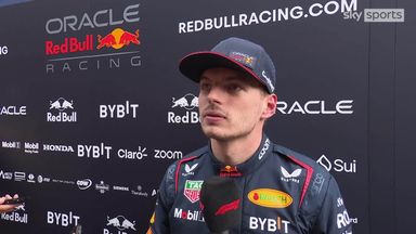 Verstappen: I felt very comfortable in the car
