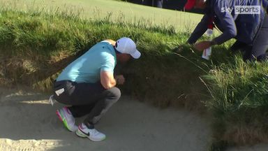 Rory makes bogey despite lucky break | 'That's way beyond lucky'