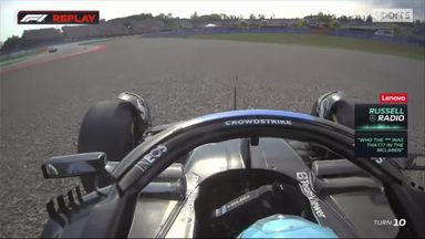 'Who was that?' - Russell fumes over team radio