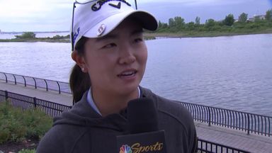 First LPGA win within reach for Zhang in first pro event!