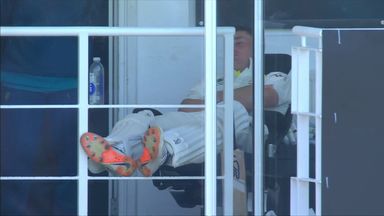 Wicket alarms Labuschagne awake from his nap! 