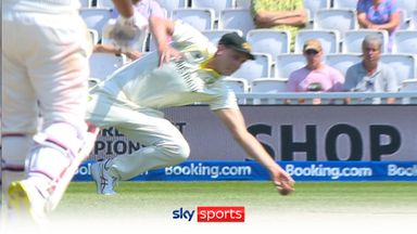 ‘Unbelievable!’ | Green takes controversial catch to remove Gill