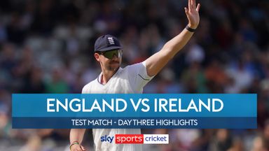 England vs Ireland | Day three, full highlights