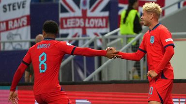Jacob Ramsey and Emile Smith Rowe both scored for England U21s in their Euros opener on Thursday