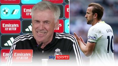 Ancelotti on Kane links: He's a great player, but we must respect Tottenham