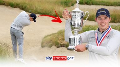The greatest shot in US Open history? | Fitzpatrick's bunker shot on 72nd hole