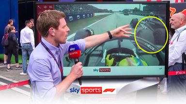 SkyPad: Why did Hamilton and Russell's Mercedes collide?