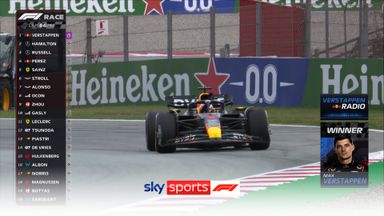 Verstappen's winning moment | Max eases to Spanish GP victory