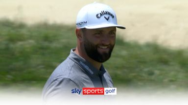 Rahm opens up with eagle! | 'Not many things can make him smile like that'
