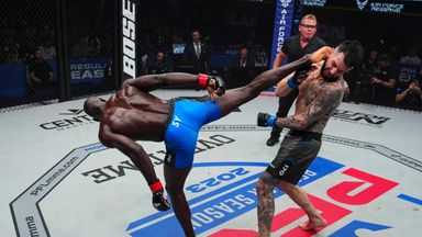 Is this MMA KO of the year?  | Sy's incredible walk-off knockout!