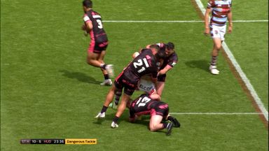'I'm not a lover of them tackles' | Giants' Yates sin binned for dangerous tackle