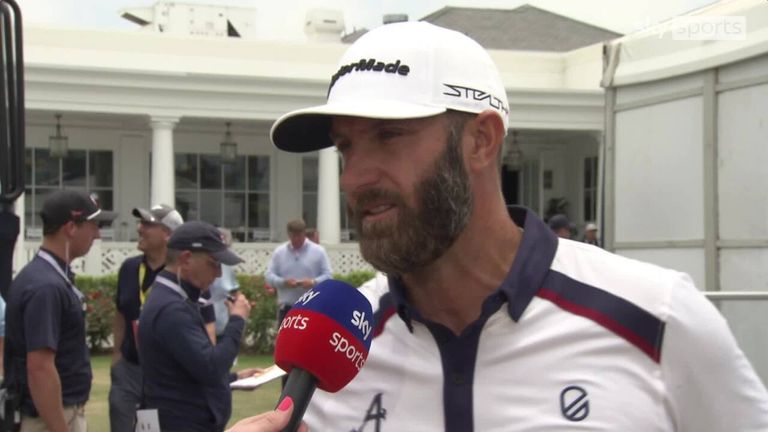 Johnson explains how he remained calm after making the quadruple-bogey