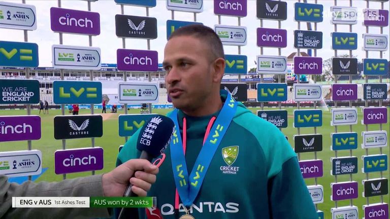 Khawaja Clinches Player of the Match Award in First Ashes Test : r