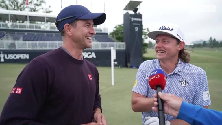 Australian golfers Cameron Smith and Adam Scott are confident their compatriots will be able to retain The Ashes and look forward to heading over to England to watch it this summer.