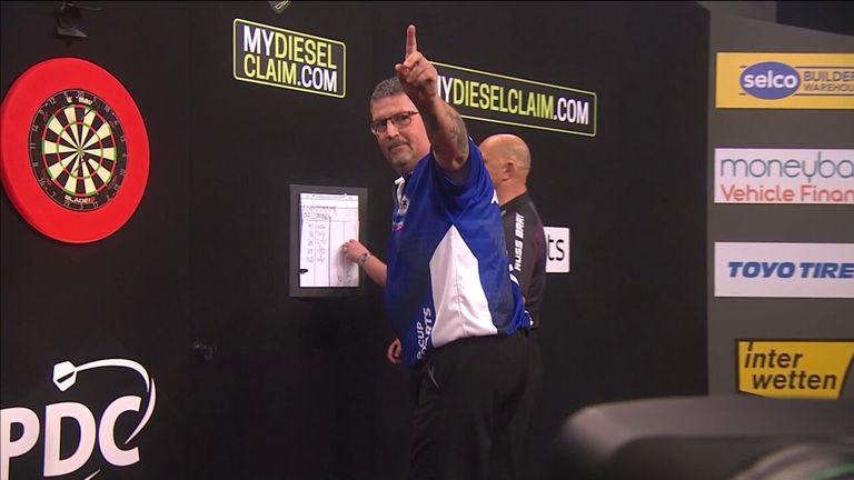 With Scotland and Philippines locked at 6-6, Gary Anderson produced this magnificent 141 checkout to close in on victory!