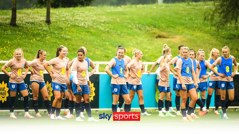 England&#39;s women train at St George&#39;s Park