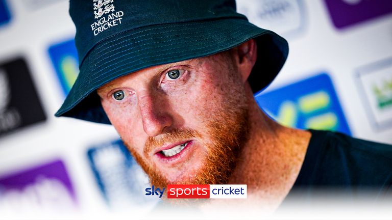 Ben Stokes talks to the media ahead of the First Ashes Test