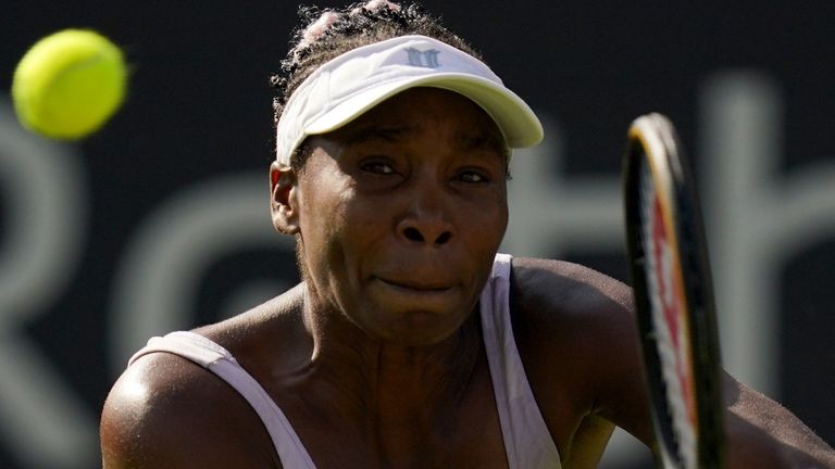 Venus Williams loses to Ostapenko at Birmingham Classic after injury concern