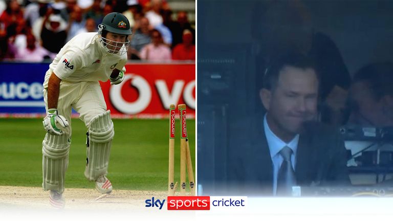 After India&#39;s sub-fielder Axel Patel ran out Australia&#39;s Mitchell Starc, Nasser Hussain couldn&#39;t help but remind Ricky Ponting of his run out by England&#39;s Gary Pratt in 2005 at Trent Bridge!