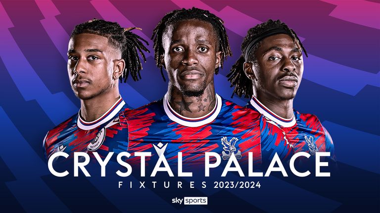Crystal Palace Fixtures 2023/24