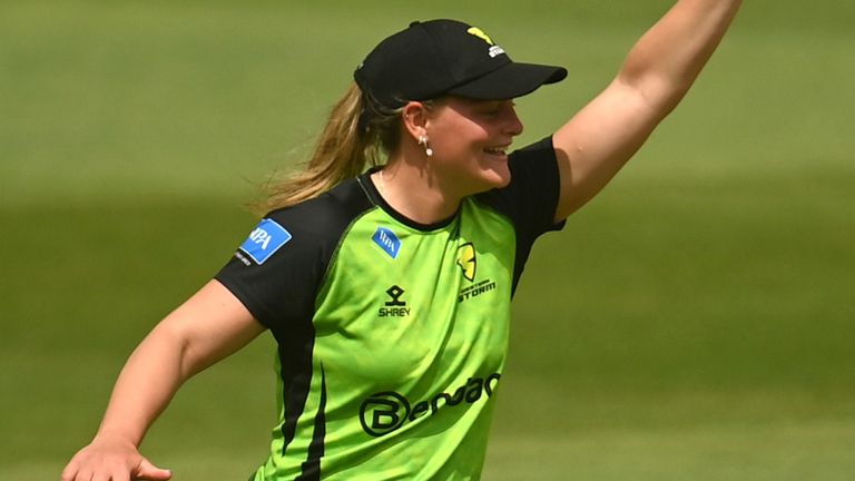 Danielle Gibson of Western Storm receives her first England call-up
