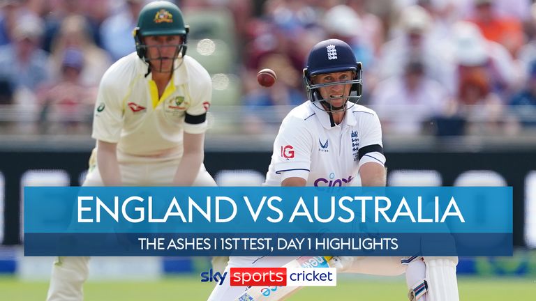 England vs Australia - Ashes 1st Test, day 1 highlights