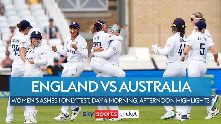 England Vs Australia | Day Four, Morning And Afternoon Highlights ...