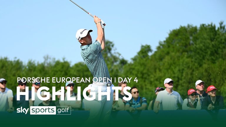 Highlights from day four of the Porsche European Open in Hamburg, where Tom McKibbin impressed to claim a maiden DP World Tour title