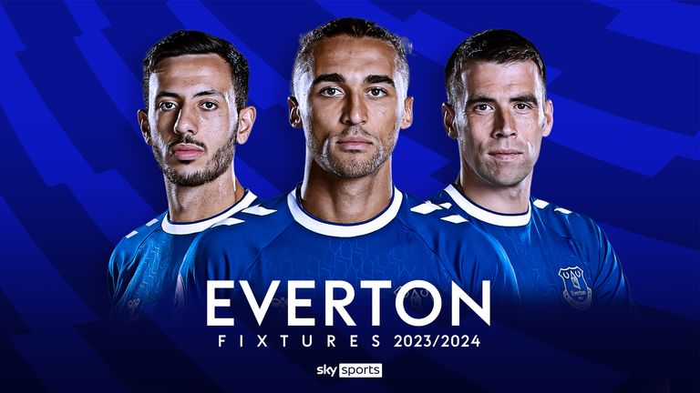 Everton Fixtures 2023/24