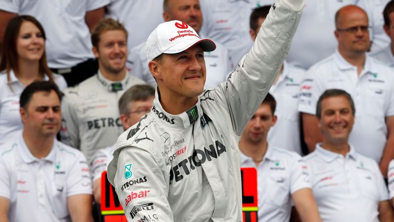 Michael Schumacher was on the podium once during his three years at Mercedes, but brought the team together according to James Vowles