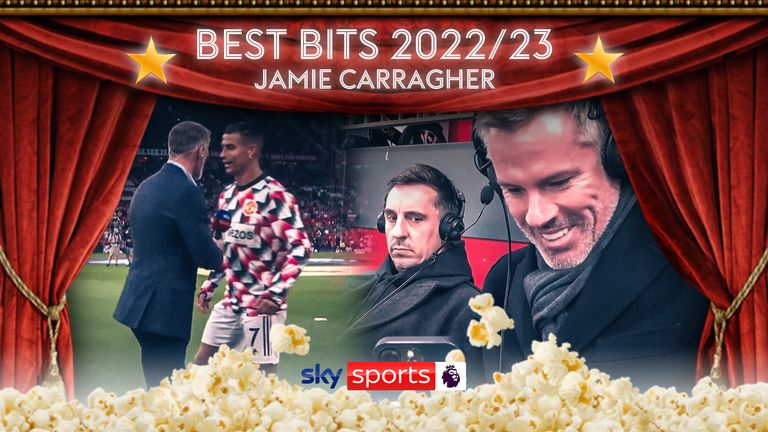 Take a look back at some of Jamie Carragher&#39;s best moments from the 2022/23 season.