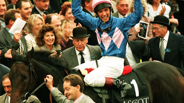 Frankie Dettori and Fujiyama Crest